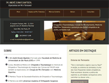 Tablet Screenshot of drandredonato.com.br